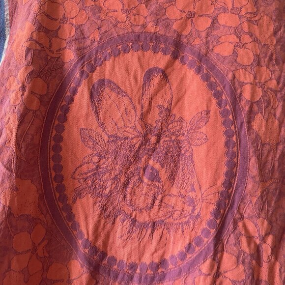 Garnier Thiebaut French Cotton Dish Towel Floral Rabbit Bunny Decor Multicolor - Picture 9 of 15